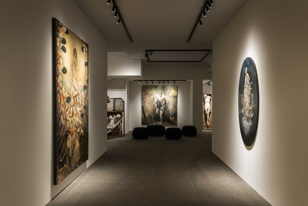 In viaggio con Sergio Padovani tra pittura e musica alla Fondazione THE BANK