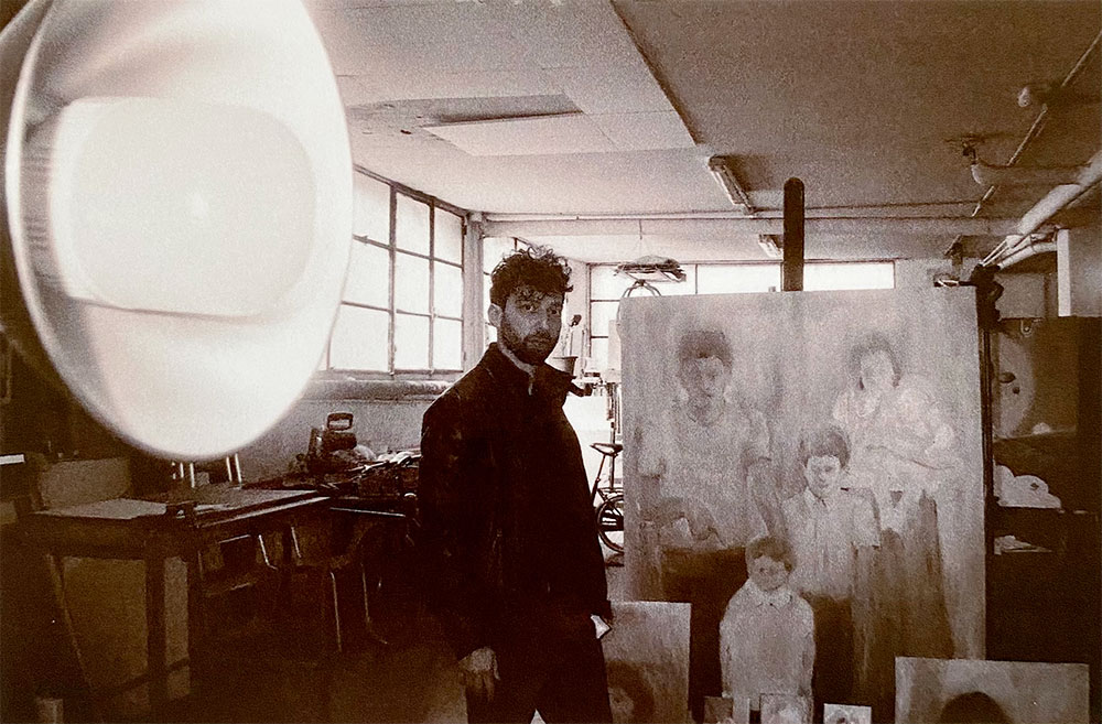 L'eros è delicato e memoria nelle opere di un artista apolide, tra Milano, la Puglia e Lucian Freud
