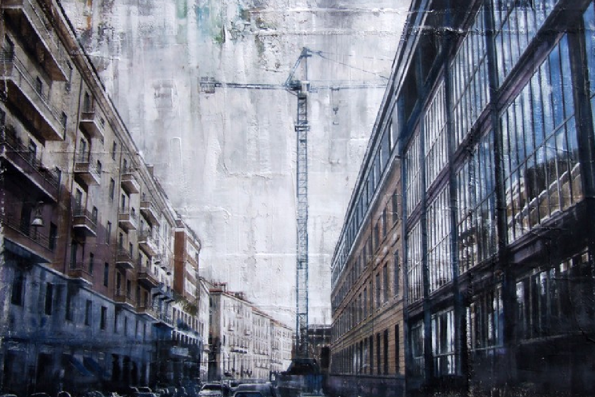 La metropoli e quel ramo del lago di Como… La pittura luminosa di Walter Trecchi