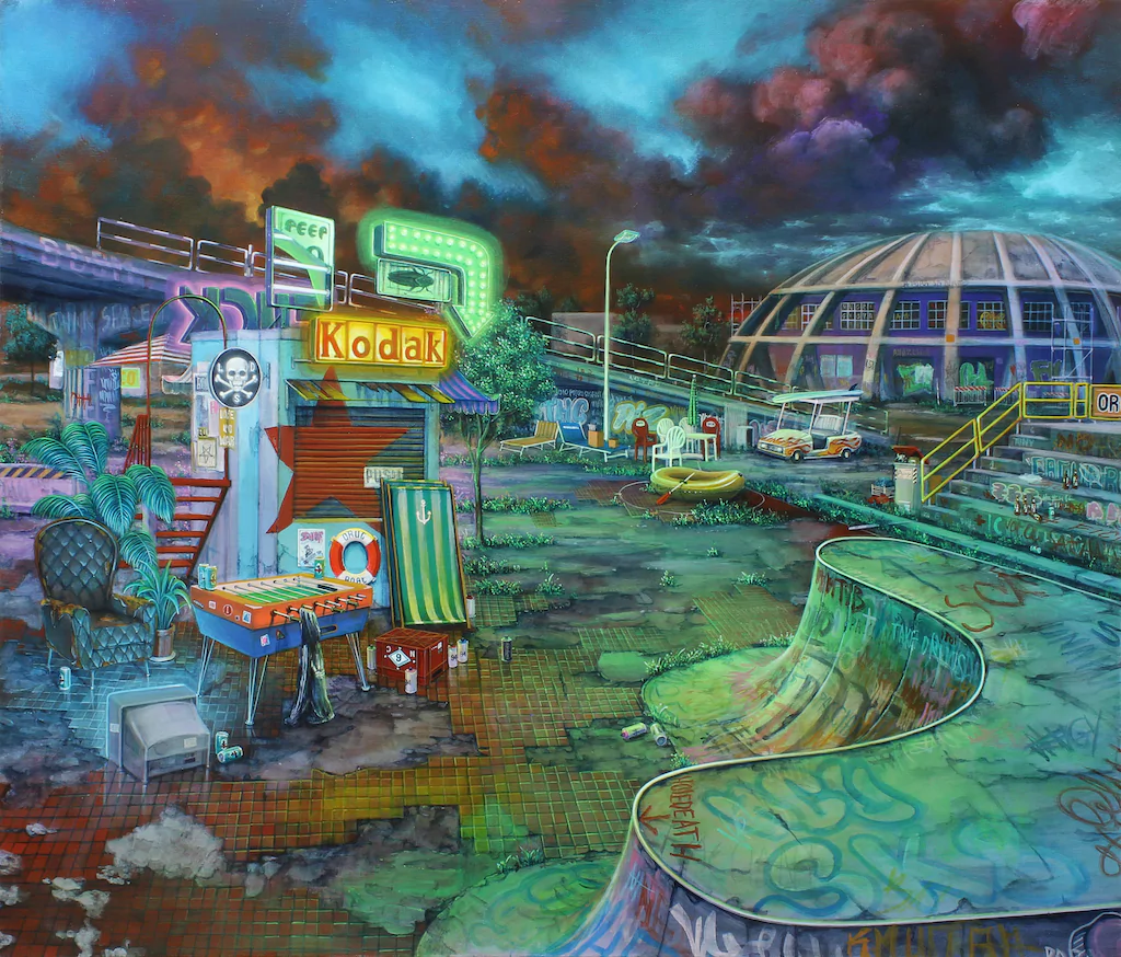 Le folgoranti visioni di Nicola Caredda in mostra a Los Angeles 