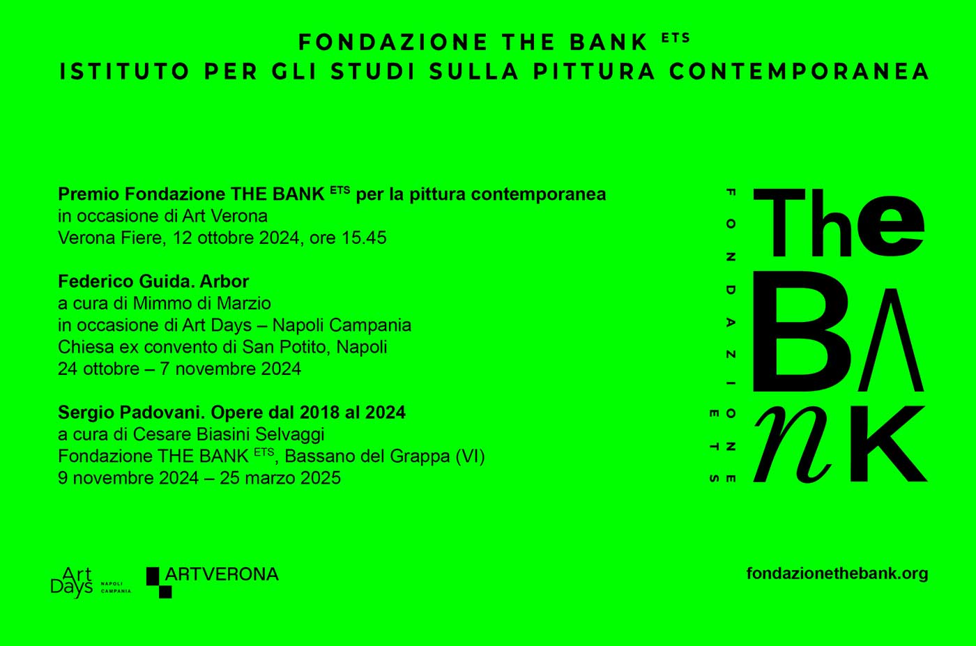 The B.C.A. Gallery - Pittura contemporanea: la Fondazione THE BANK ETS annuncia il nuovo programma espositivo