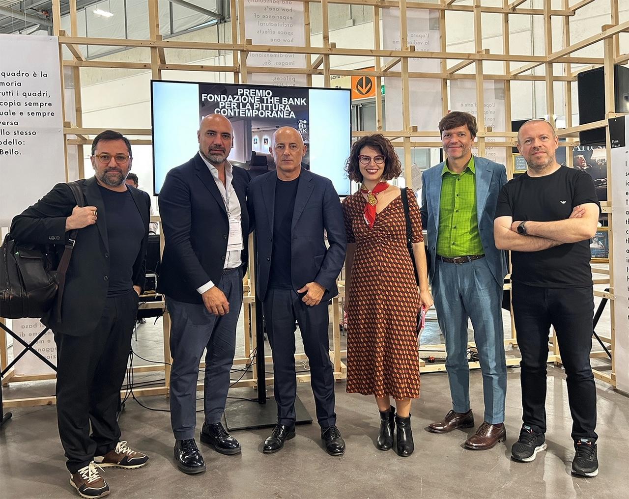FONDAZIONE THE BANK - La Giuria del Premio Fondazione THE BANK per la pittura contemporanea con Cesare Biasini Selvaggi e Giovanni Bonelli