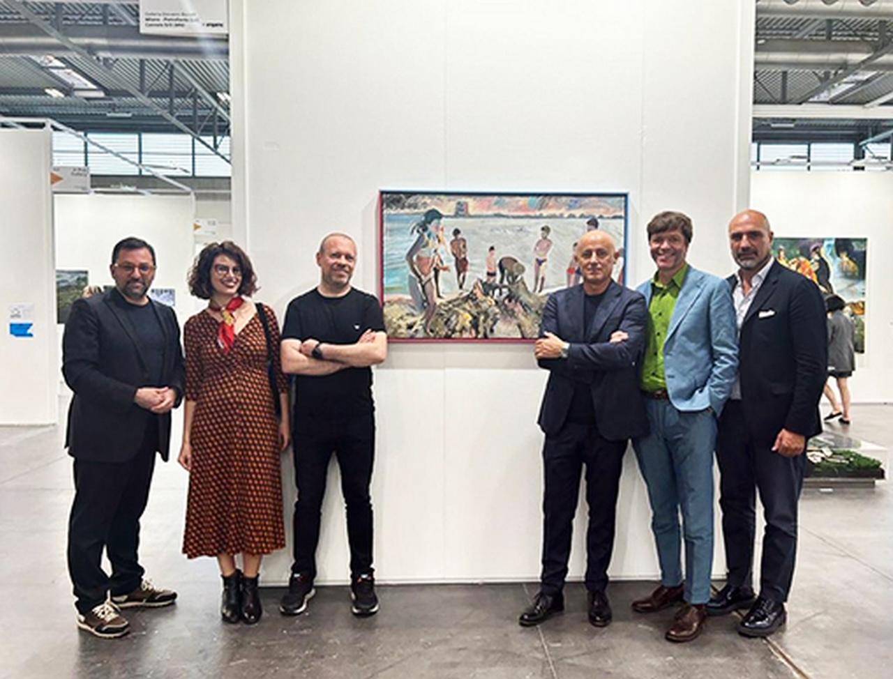 FONDAZIONE THE BANK - La Giuria del Premio Fondazione THE BANK per la pittura contemporanea con Cesare Biasini Selvaggi e Giovanni Bonelli